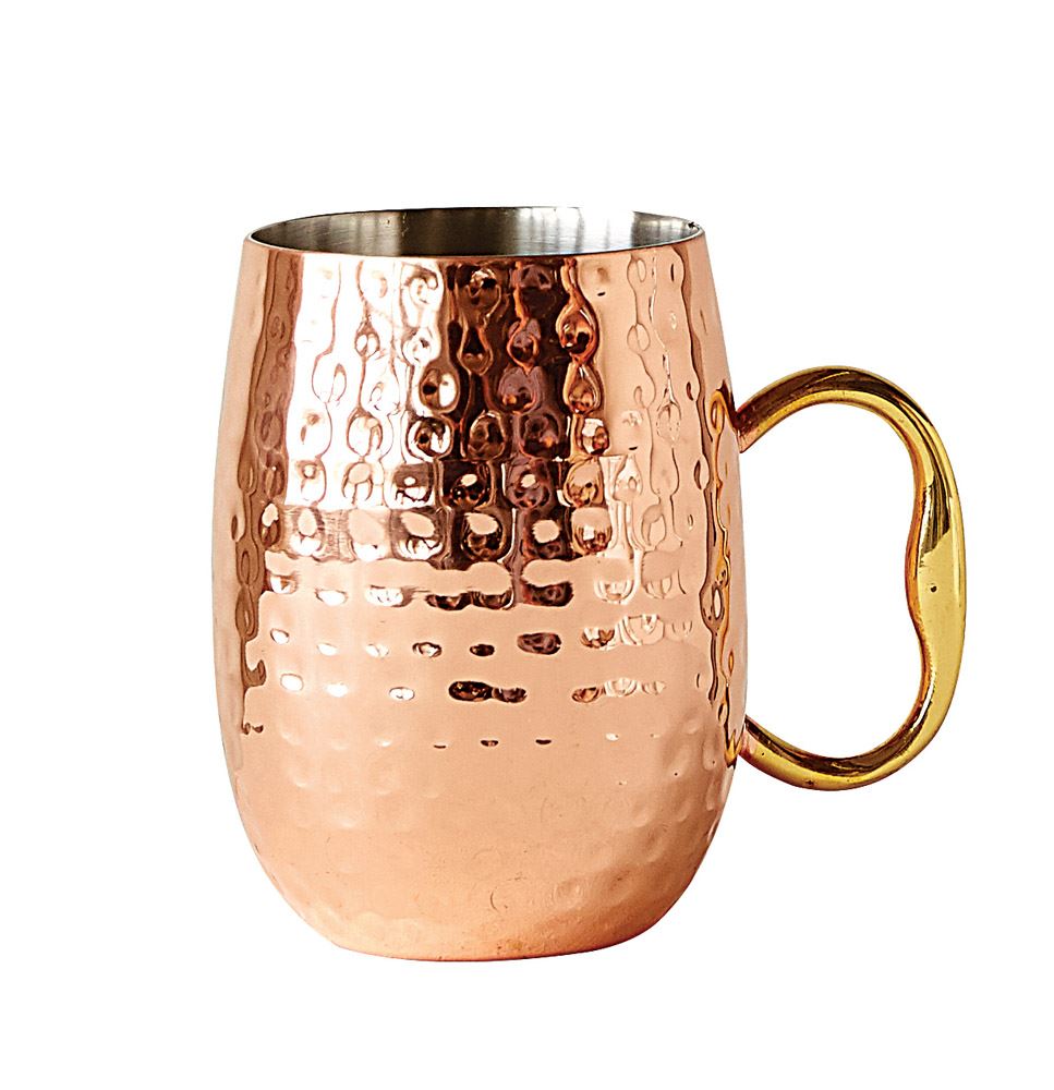 Stainless Steel Moscow Mule Mug in Copper Finish design by BD Edition