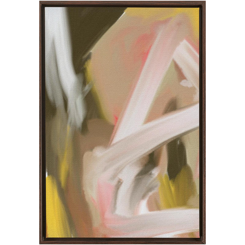 Gesture Framed Canvas