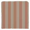 Peach Stripe Throw Pillow