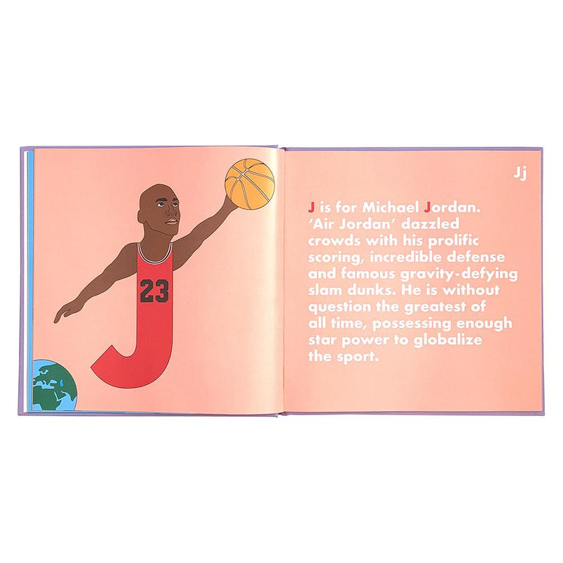 basketball legends alphabet book 7