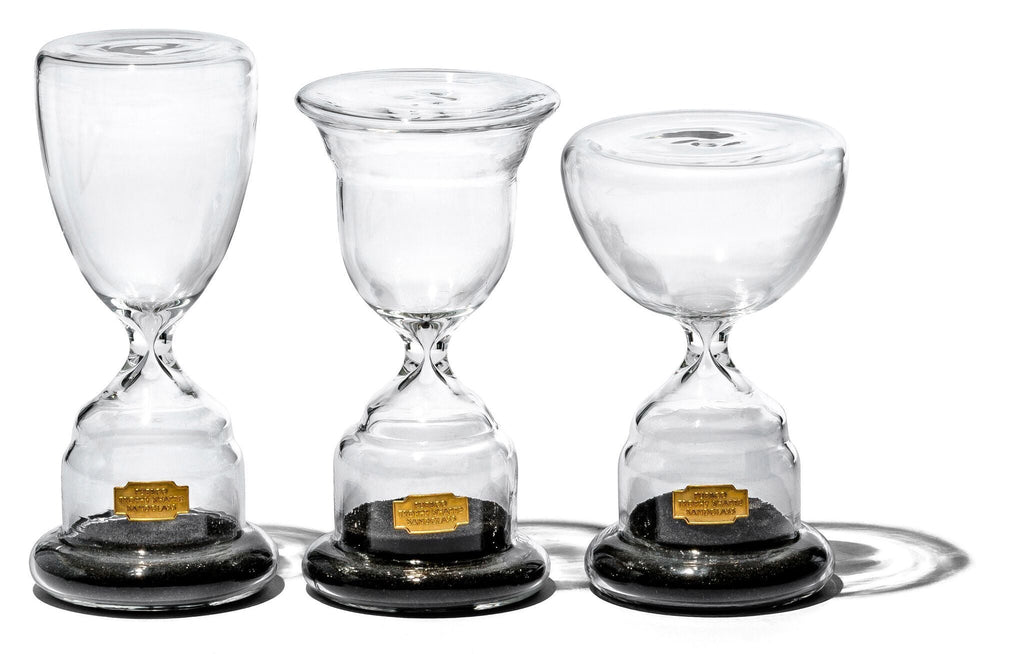 trophy shaped sandglass black no 1 2