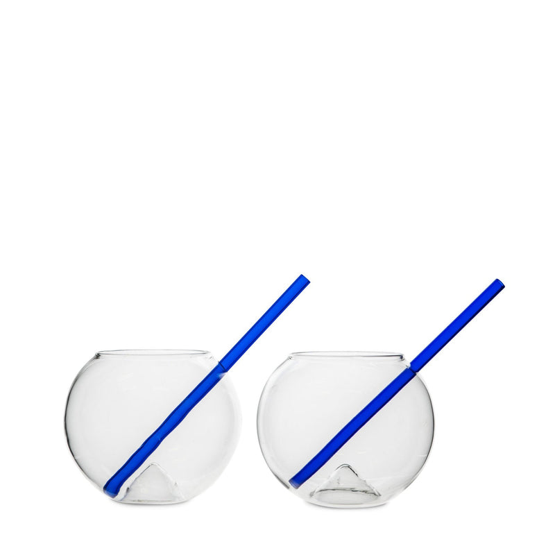 Magaluf Glass w/ Straw