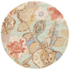 bl71 petal pusher handmade floral green multicolor area rug design by jaipur 3