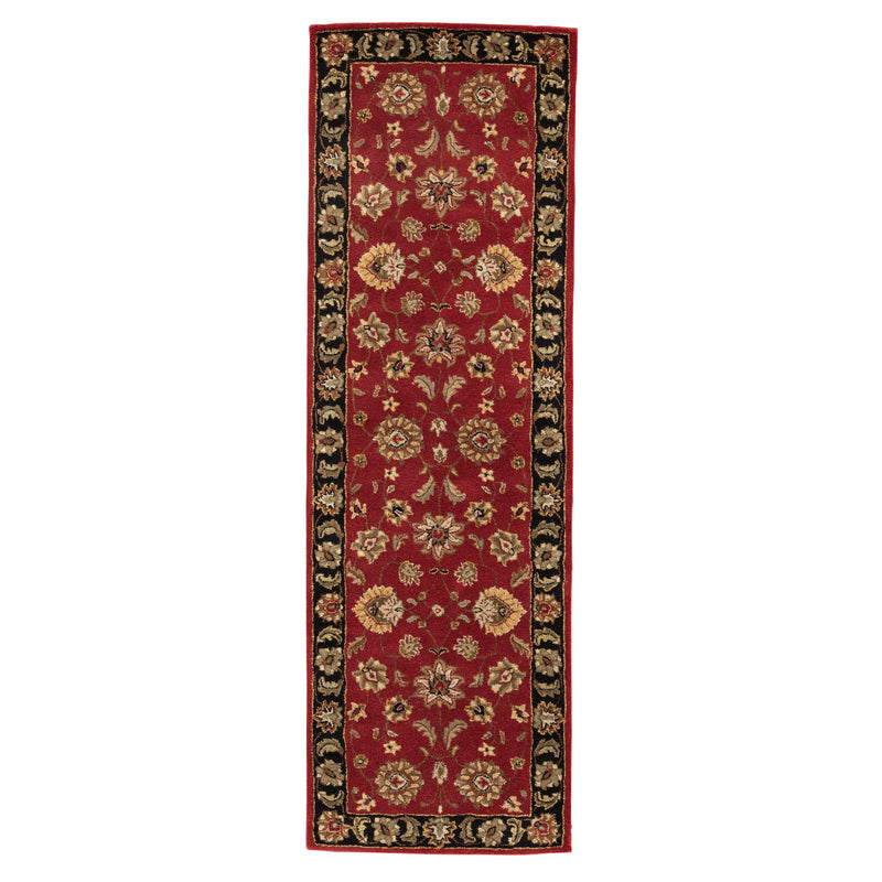 my08 anthea handmade floral red black area rug design by jaipur 11