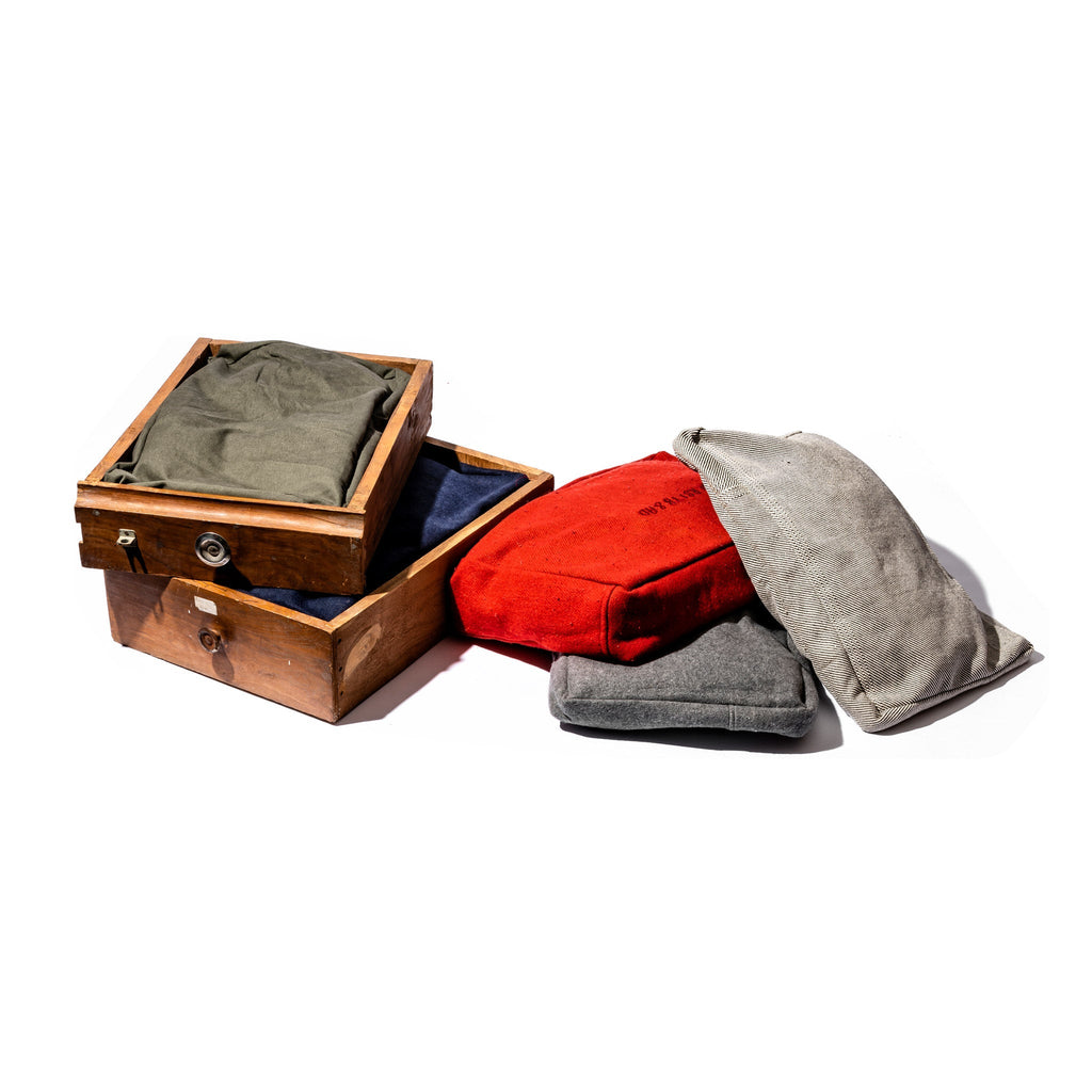 vintage drawer pet bed red design by puebco 2
