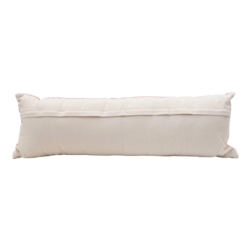 fa la la woven cotton lumbar pillow 2