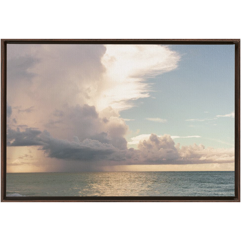 Island Sunset Framed  Canvas