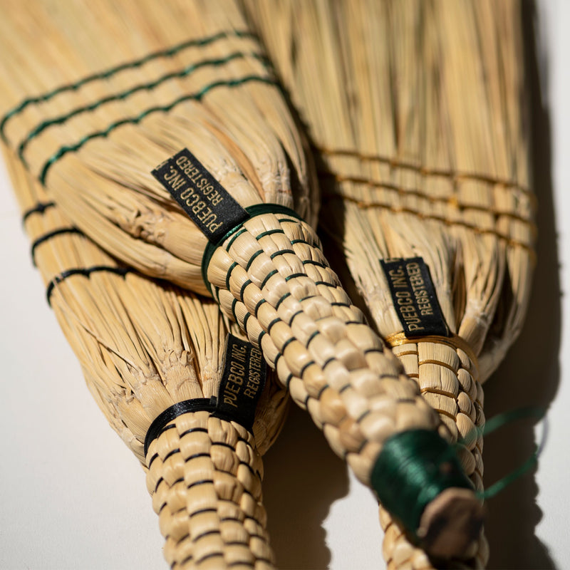 hand broom green design by puebco 1 2