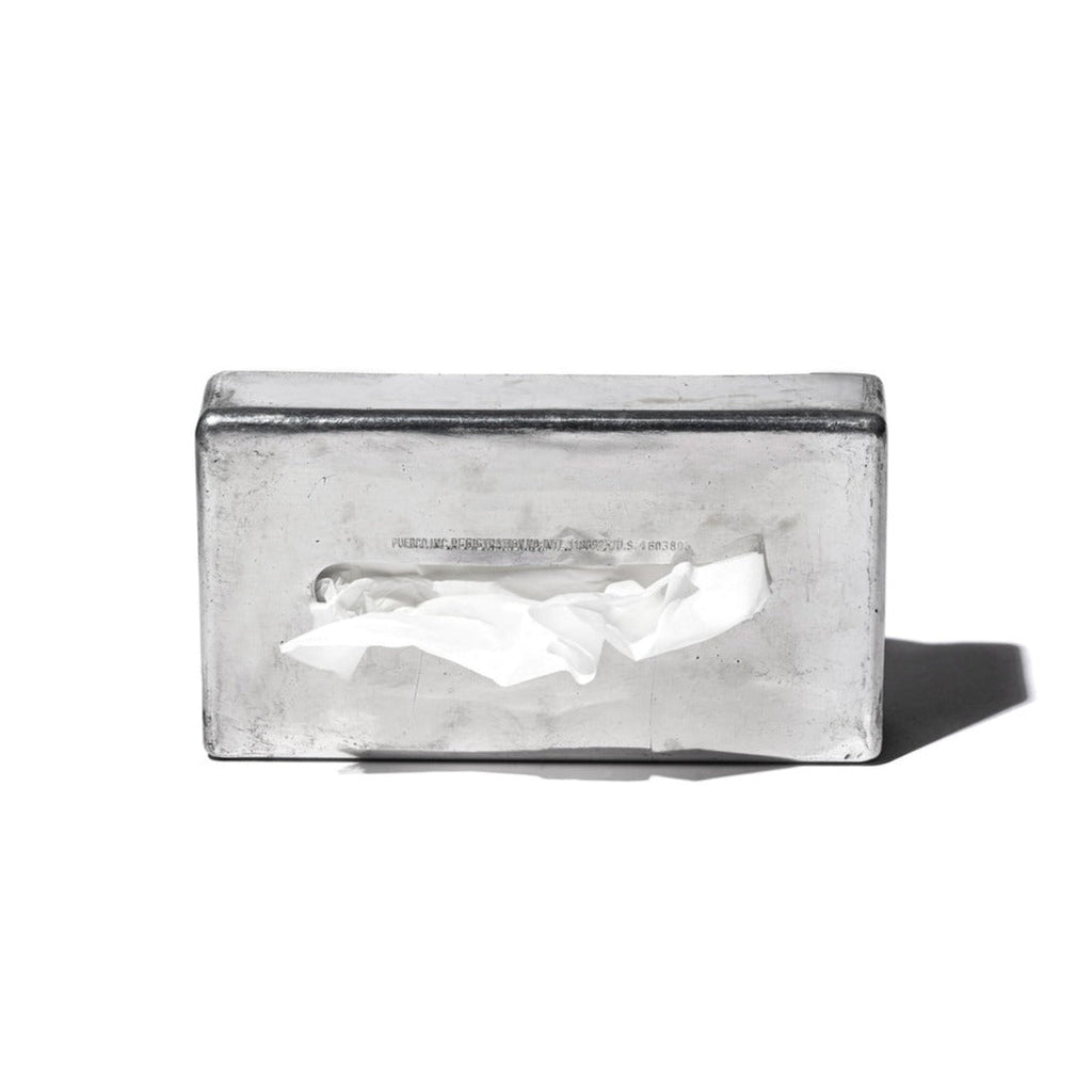 aluminum tissue case shiny 1