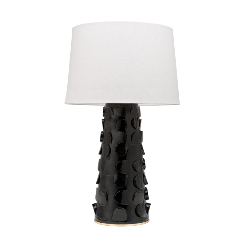 naomi 1 light table lamp by mitzi hl335201 blk gl 2