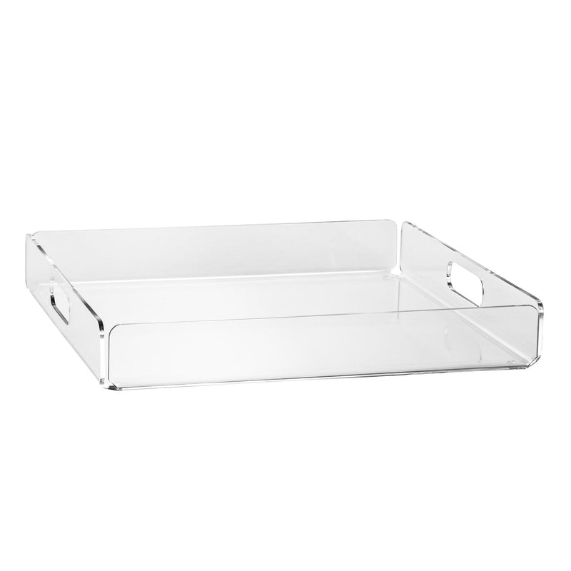 Lucite Acrylic 14x14" Square Tray