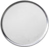 aluminium round tray 8in design by puebco 8