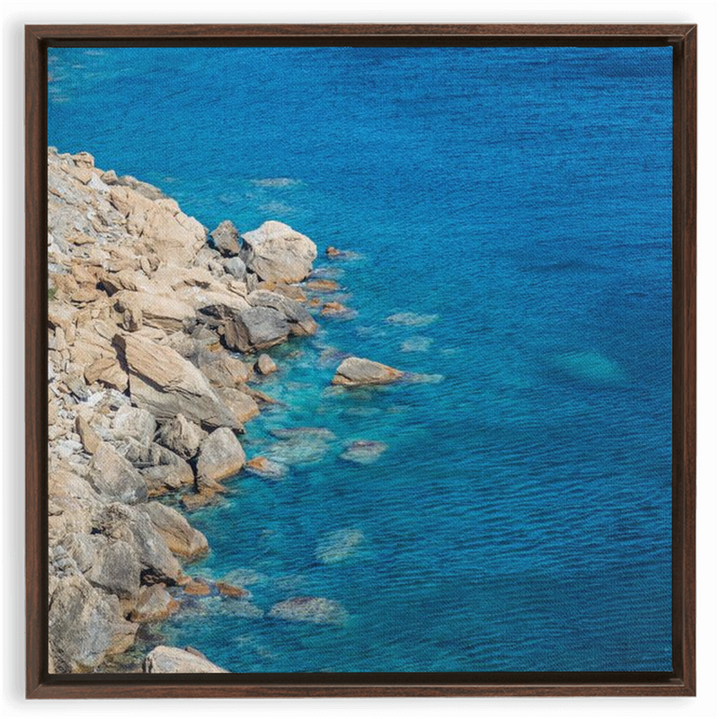 Cliffside Framed Canvas