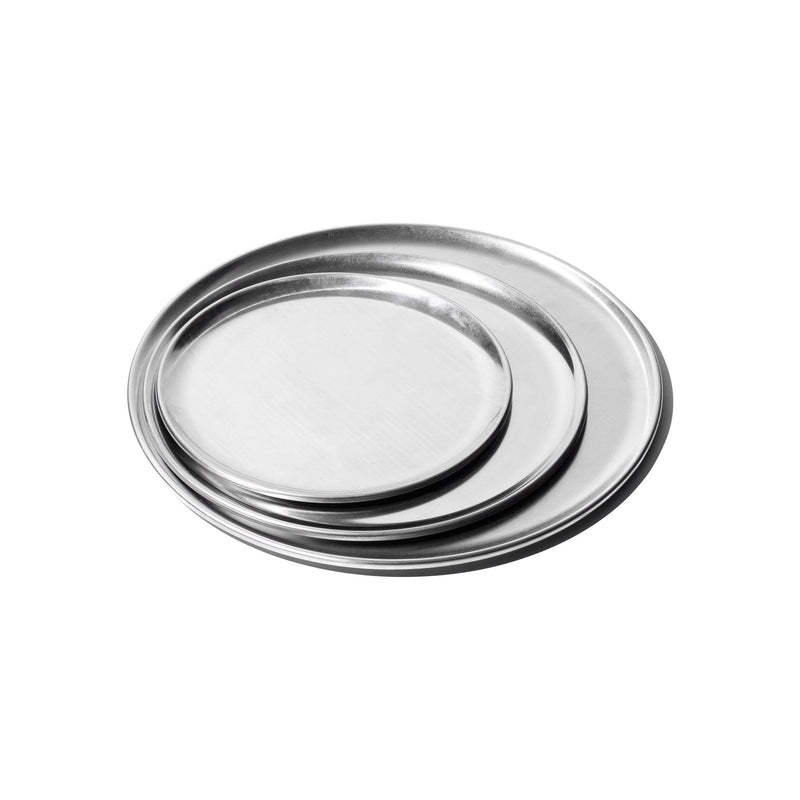 aluminium round tray 12in design by puebco 5