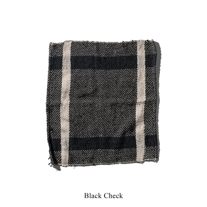 india cloth black check 4