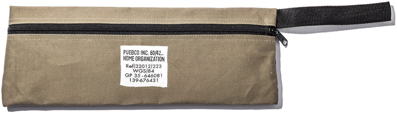 Laminated Fabric Pouch Long