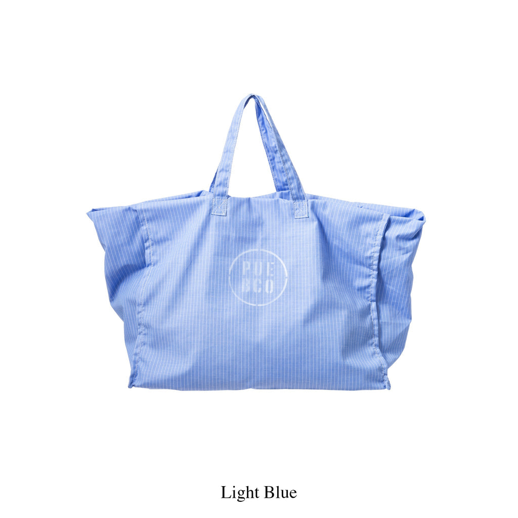 shirt fabric bag light blue design by puebco 2