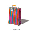 recycled plastic stripe bag rectangle d15 by puebco 503332 7