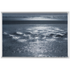 Silver Sea Framed Canvas
