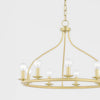 kendra 9 light chandelier by mitzi h511809 agb 5