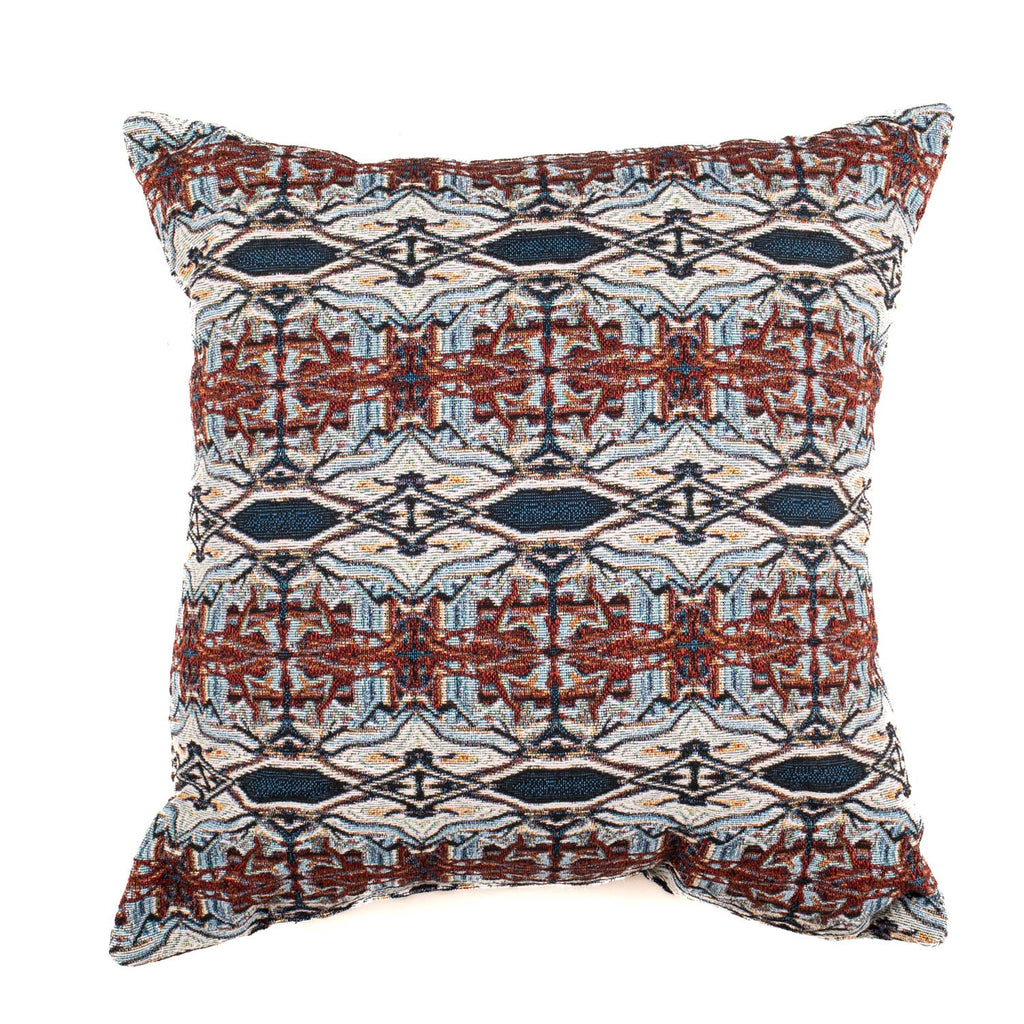 tartanmorphe woven pillow 1
