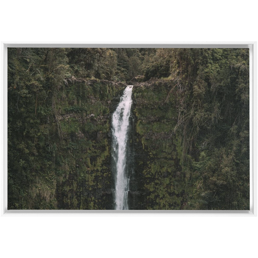 Waterfall Framed Canvas