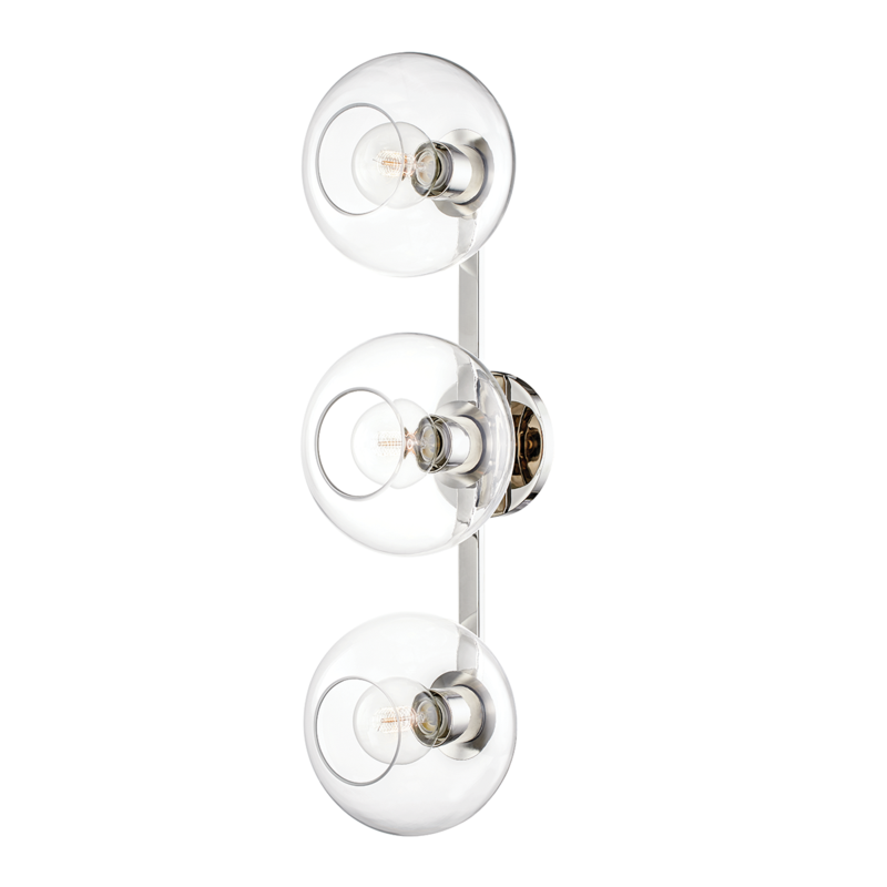 margot 3 light wall sconce by mitzi h270103 agb 6
