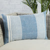 Acapulco Carinda Indoor/Outdoor Blue & Ivory Pillow 4