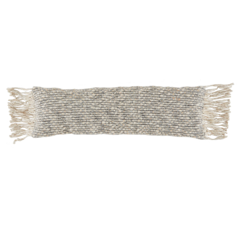 Artos Textured Pillow in Gray by Jaipur Living