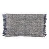 Honaz Textured Pillow in Navy & Ivory by Jaipur Living