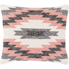 Anika ANI-001 Hand Woven Pillow in Bright Pink & Ivory by Surya