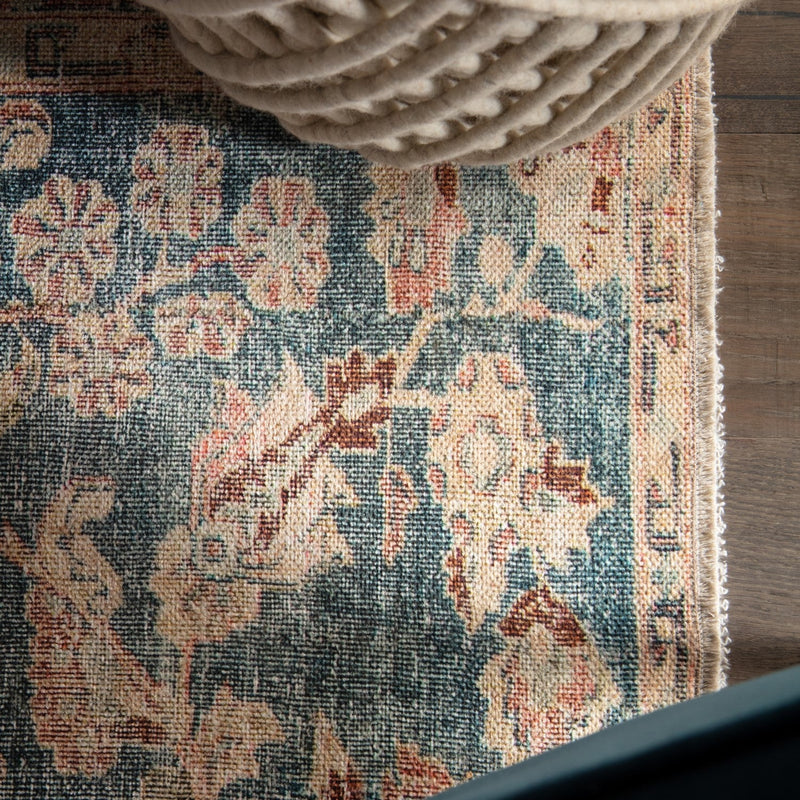 boheme bardia dark teal rust rug by jaipur living rug145908 7