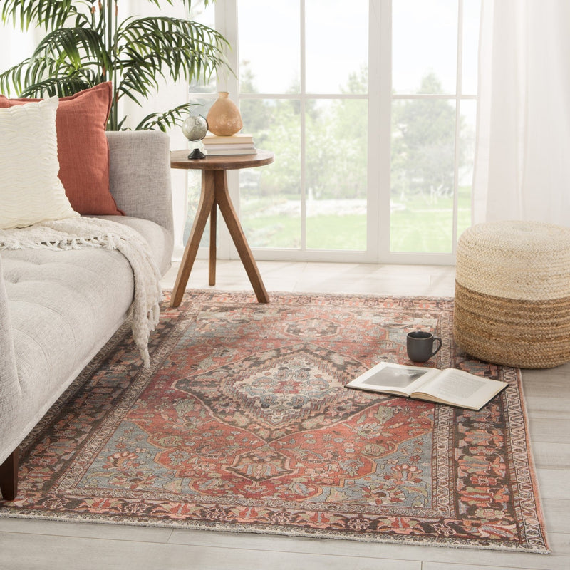 boheme wesleyan rust gray rug by jaipur living rug145981 5
