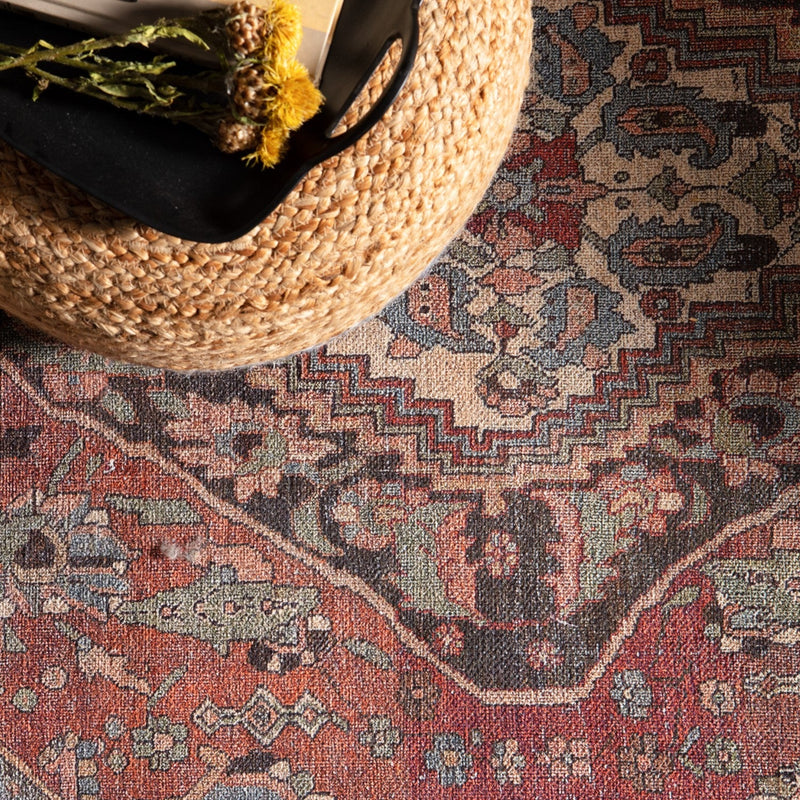 boheme wesleyan rust gray rug by jaipur living rug145981 7