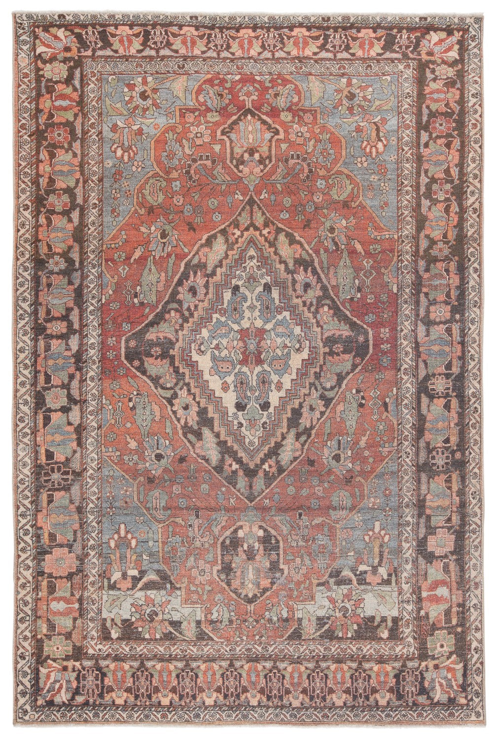 boheme wesleyan rust gray rug by jaipur living rug145981 1
