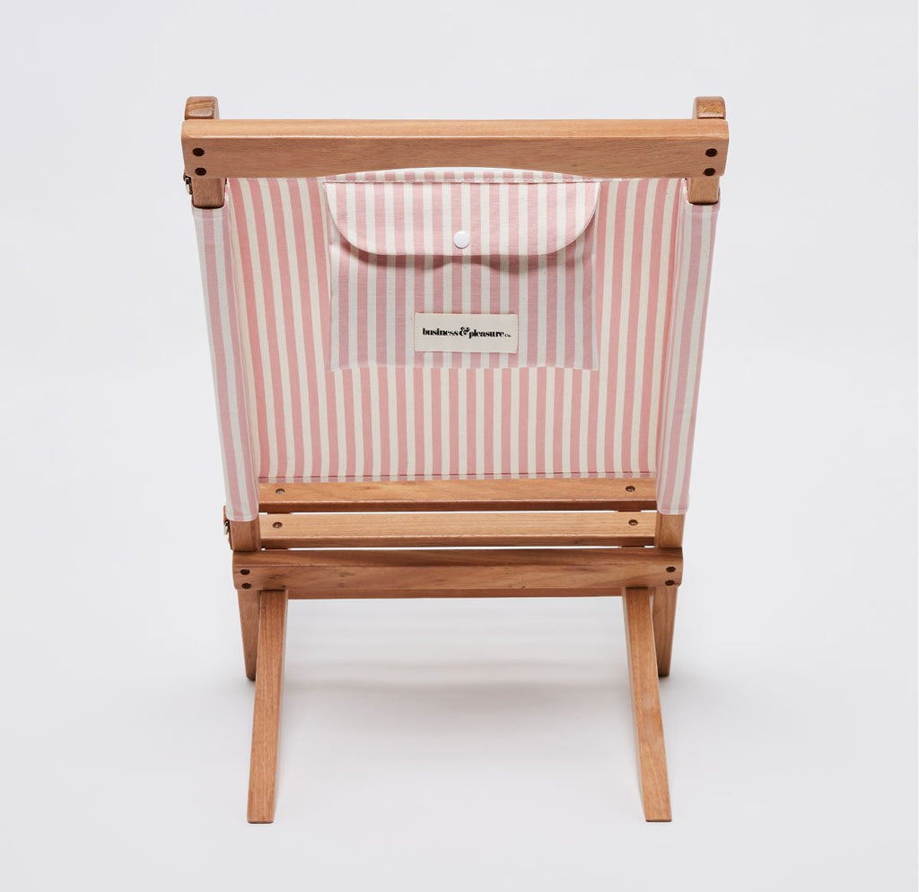 laurens pink stripe 2 piece chair by business pleasure co bpc 2 lau pnk 2