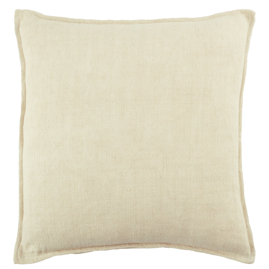 Burbank Blanche Reversible Down Cream Pillow 1
