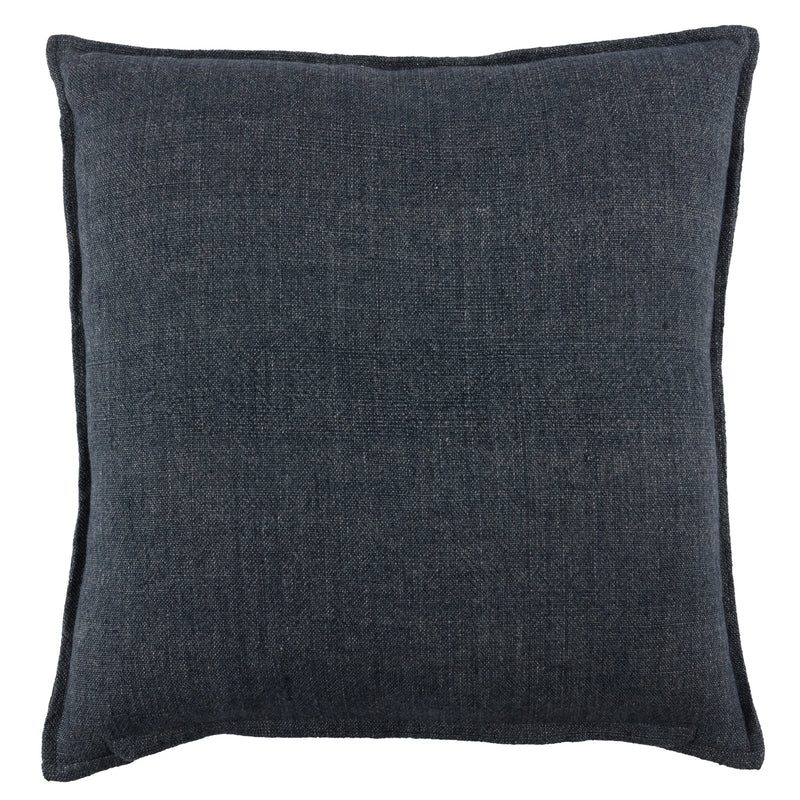 Burbank Blanche Reversible Down Dark Blue Pillow 2