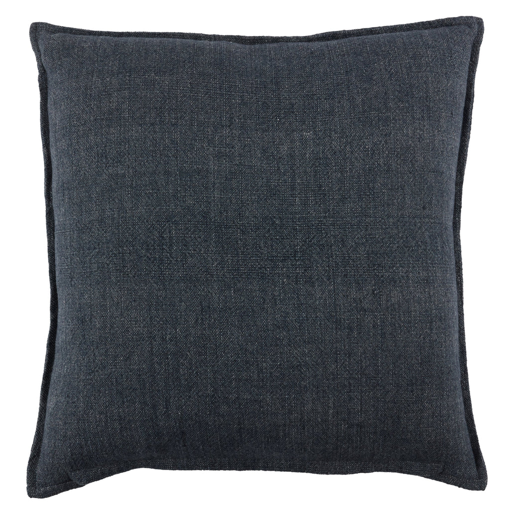 Burbank Blanche Reversible Dark Blue Pillow 2
