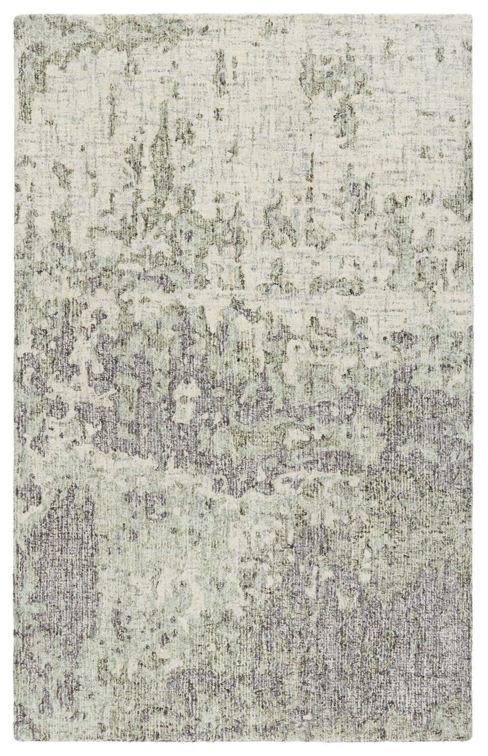 Britta Plus Hand Tufted Absolon Taupe & Green Rug 1