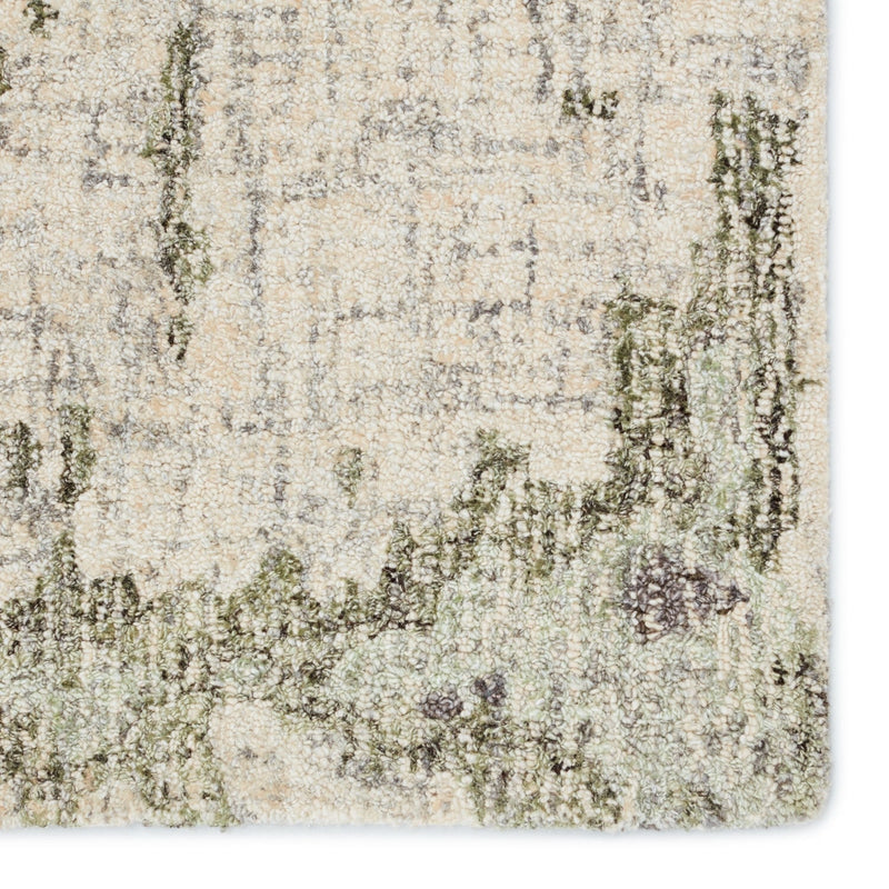Britta Plus Hand Tufted Absolon Taupe & Green Rug 4