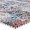 Casiane Abstract Red & Blue Rug by Jaipur Living