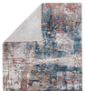 Casiane Abstract Red & Blue Rug by Jaipur Living