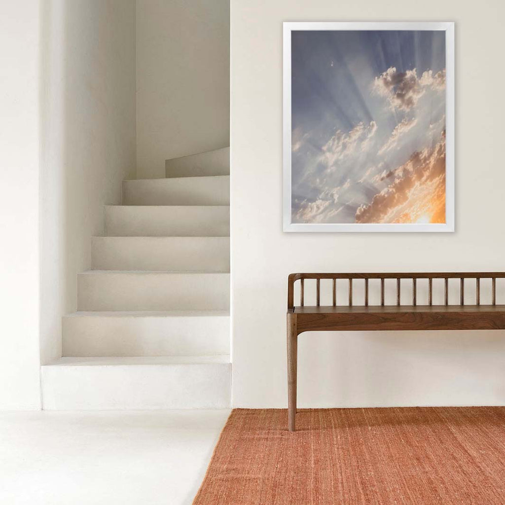 Cloud Library 3 Framed Print