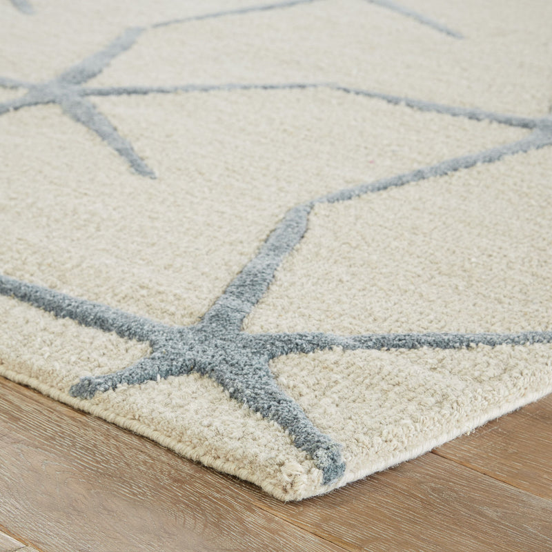cor24 starfishing handmade animal white blue area rug design by jaipur 4
