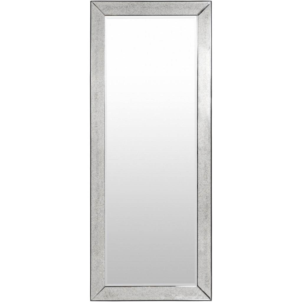 Calloway CLW-001 Rectangular Mirror in Silver by Surya