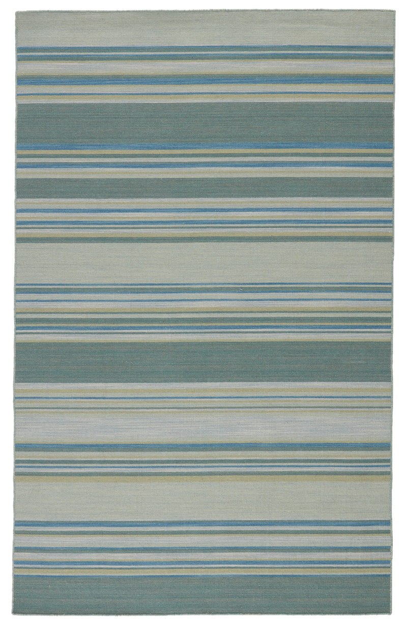 kiawah stripe rug in harbor gray dusty turquoise design by jaipur 1