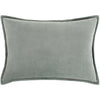 Cotton Velvet CV-021 Velvet Pillow in Sea Foam by Surya