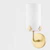 darlene 1 light wall sconce by mitzi h519101 agb 7
