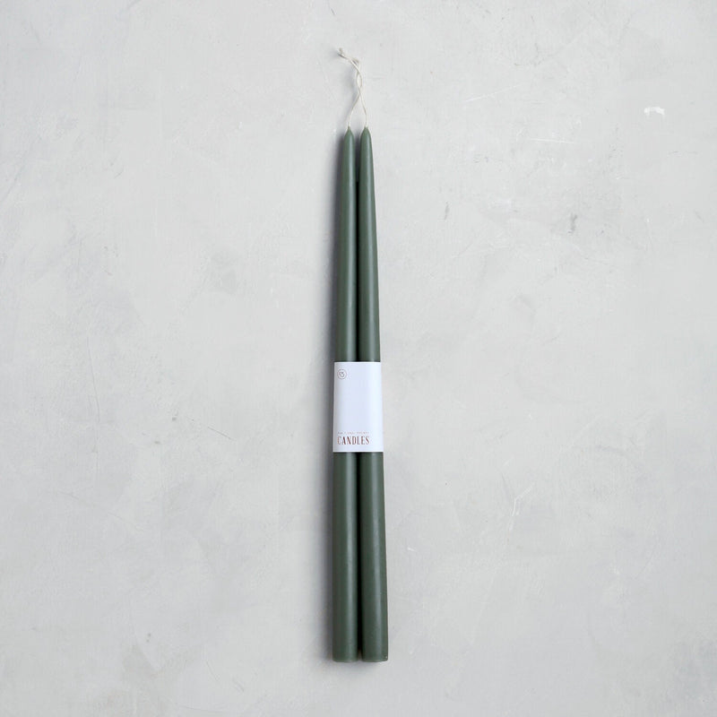 Taper Candles Pair in Various Sizes & Colors